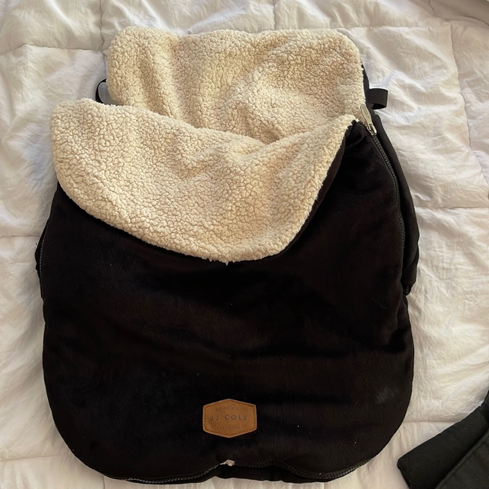J. Cole Sherpa, car seat, cover/blanket